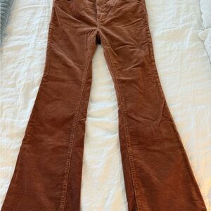 Anthropologie Pilcro Rust Corduroy Pants